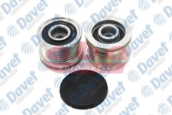 ABA 25500124 Alternator Kasnagi [Rulmanli] Caddy Iv Golf Vii Passat 14>A3 12>A4 13>15 Ibiza 08>10 Leon 13> [Ina Tip] [55*49.4*40.2]